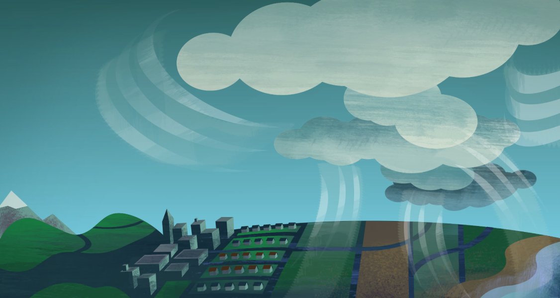 An illustration from the Weather Patterns unit