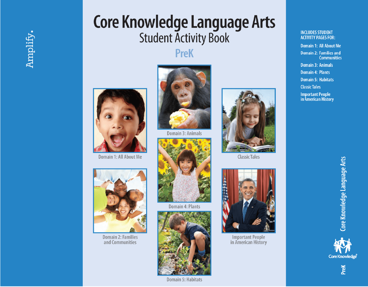 Amplify CKLA Preschool - PreK Core Knowledge Language Arts