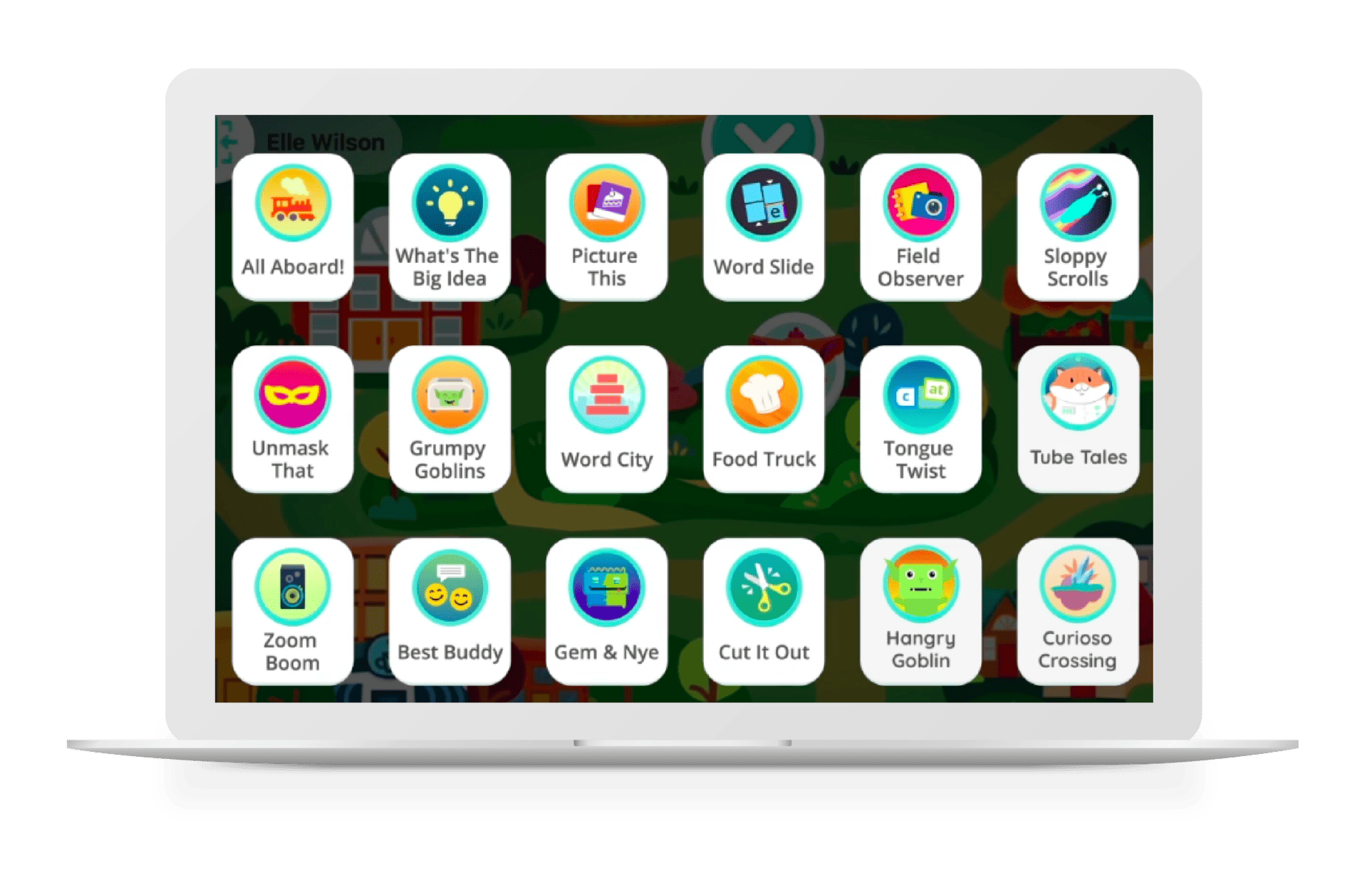 Research-based games in Amplify Reading