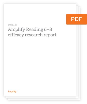 Research: Boost Reading And Boost Lectura | Amplify