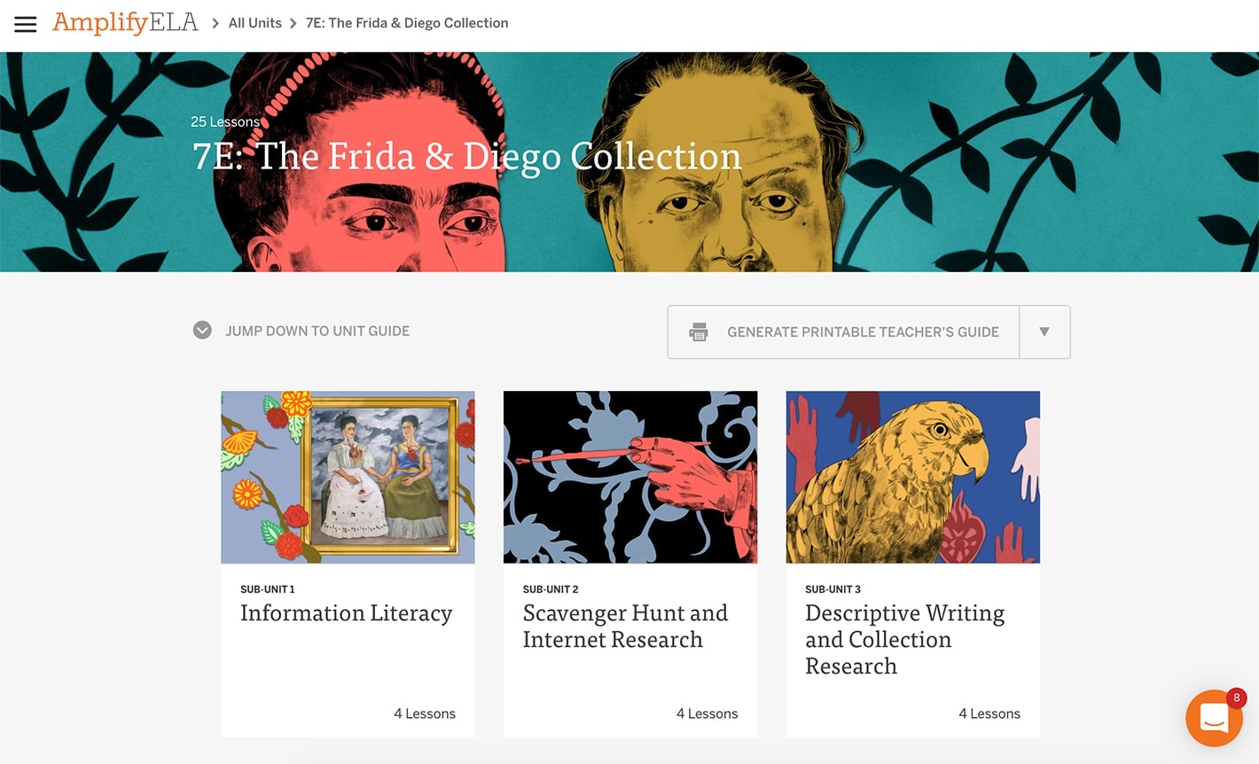 A website page titled