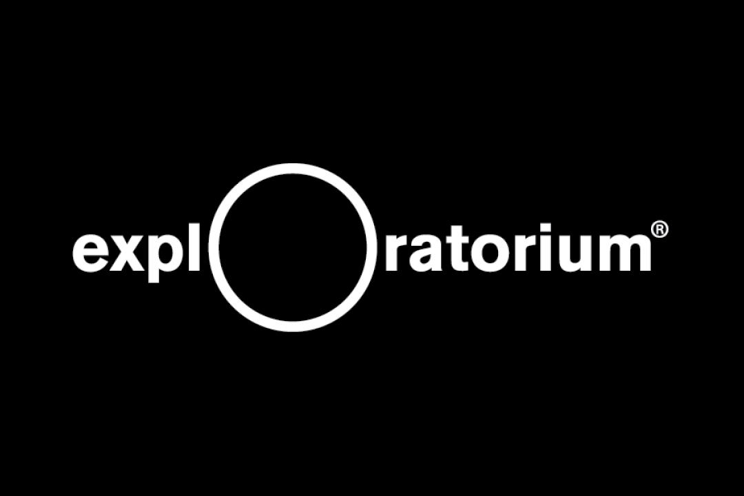 Logo of the exploratorium, designed by Juan Vivas of SpaceX, featuring the word 