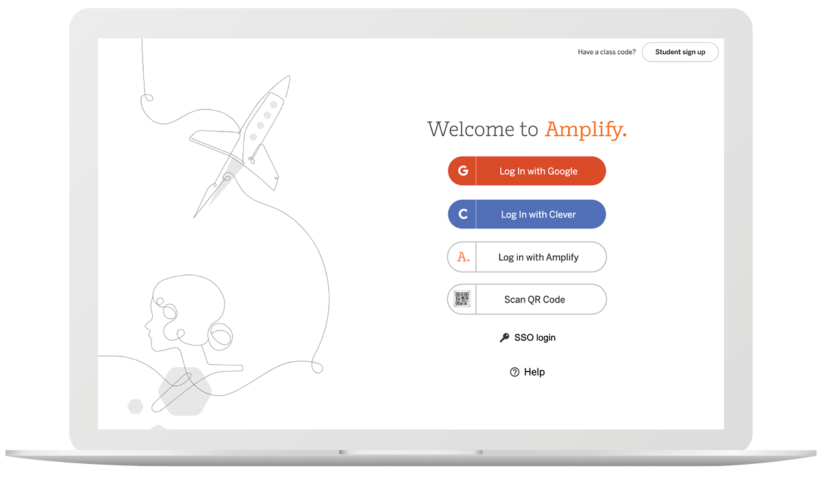 Laptop screen displaying the login page of the