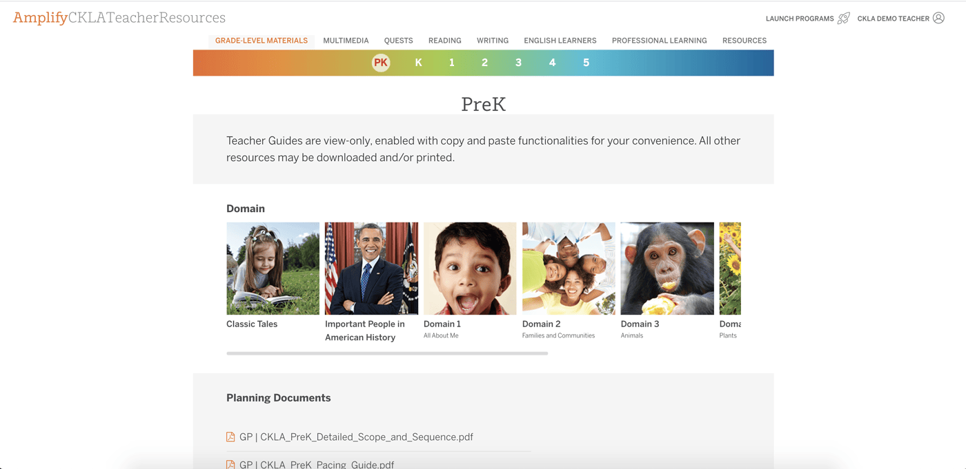 Screenshot of