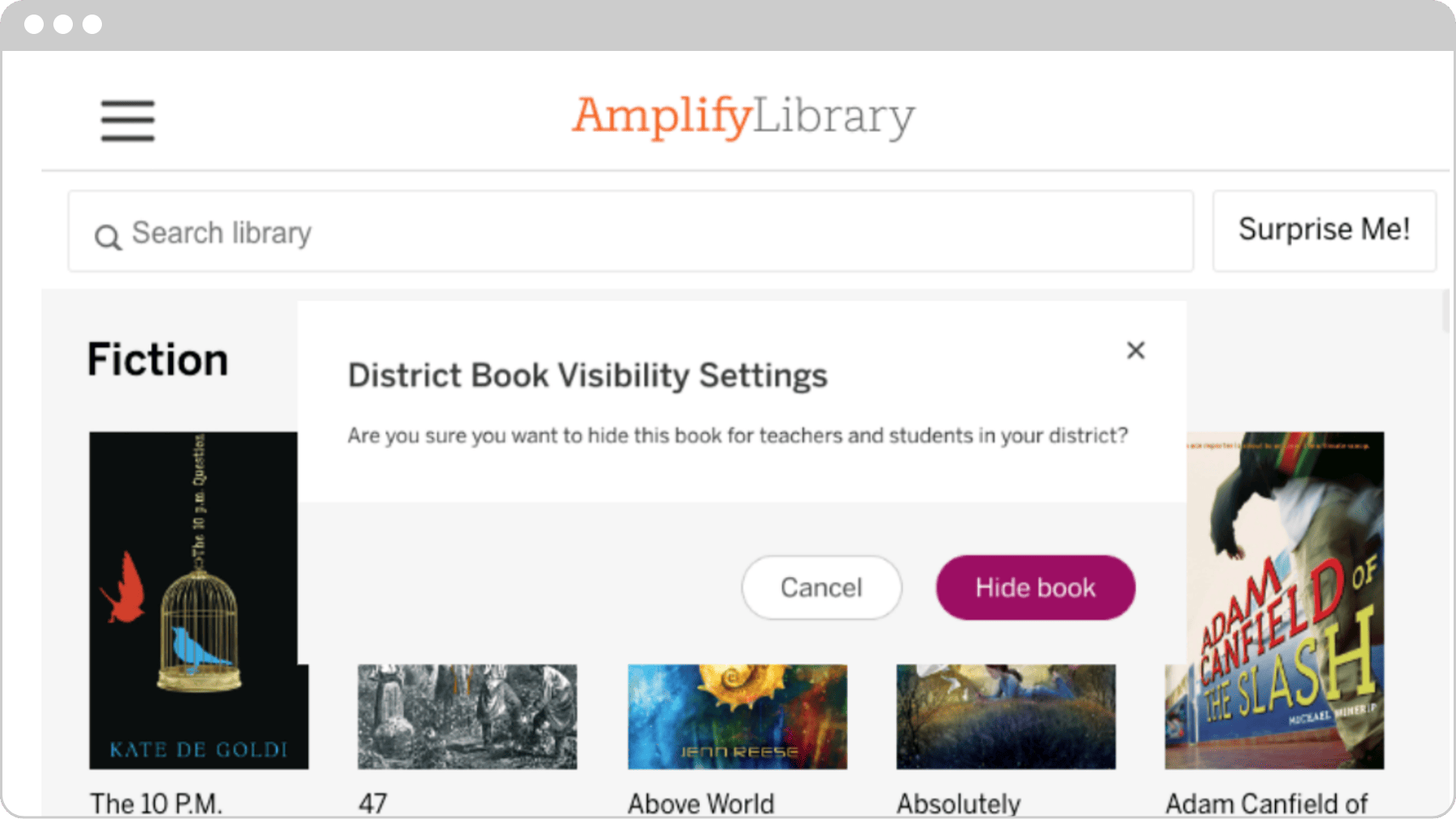 Amplify Library customization