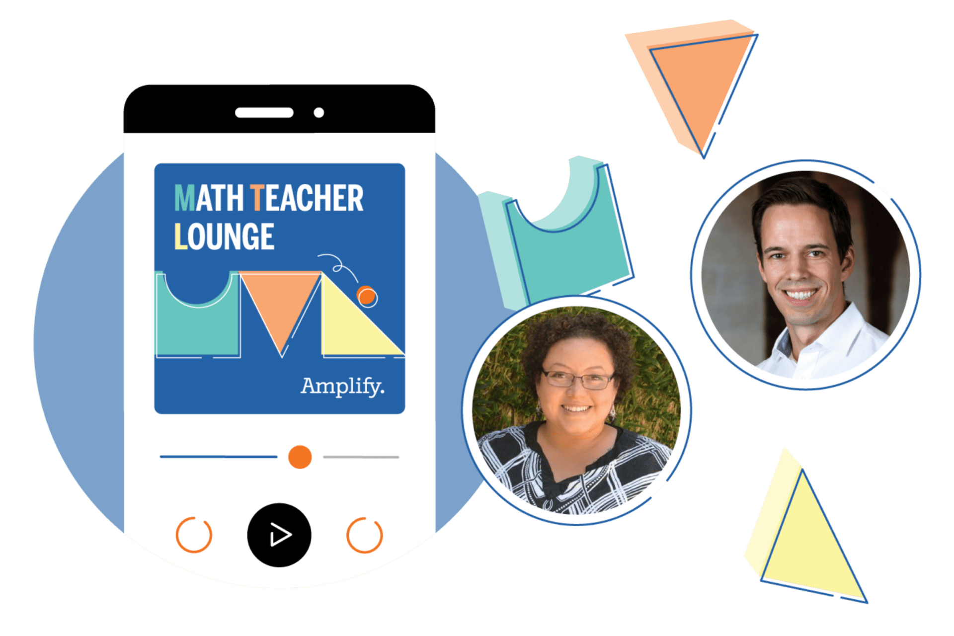 image of the Math Teacher Lounge, a math podcast about K–12 math teachers that covers math and educational topics that you care about.